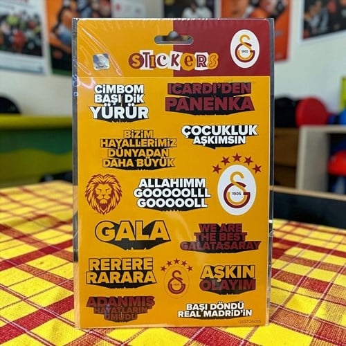 Galatasaray Taraftar Sticker Seti Gsst26015