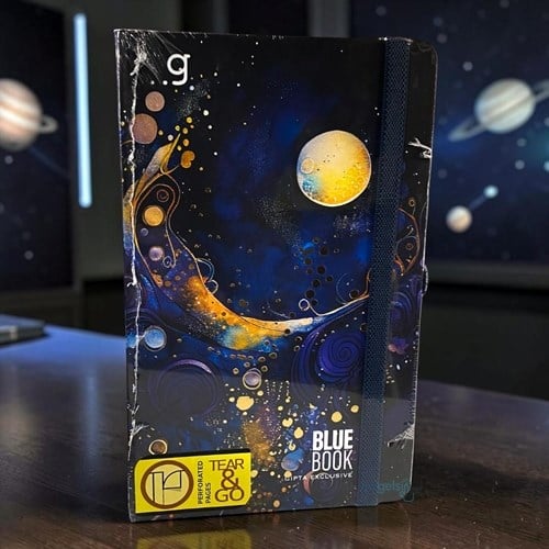 Gıpta Blue Book Sert Kapak Defter 96 Yaprak Çizgili/düz
