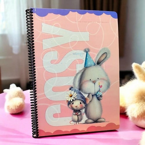Gıpta Cosy Spiralli Karton Kapak Defter A4 80 Yaprak Çizgili