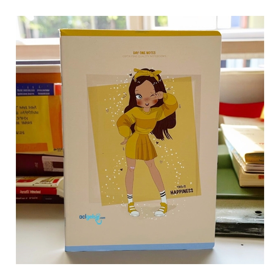 Gıpta Day One Notes Defter A4 60 Yaprak Kareli