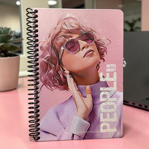 Gıpta Defter People 17x24 120 Yaprak Çizgili Spiralli Defter