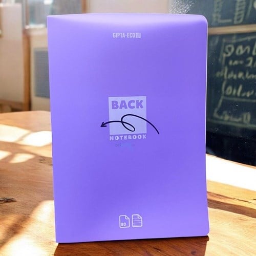 Gıpta Eco Back Dikişli Defter A4 80 Yaprak Çizgili