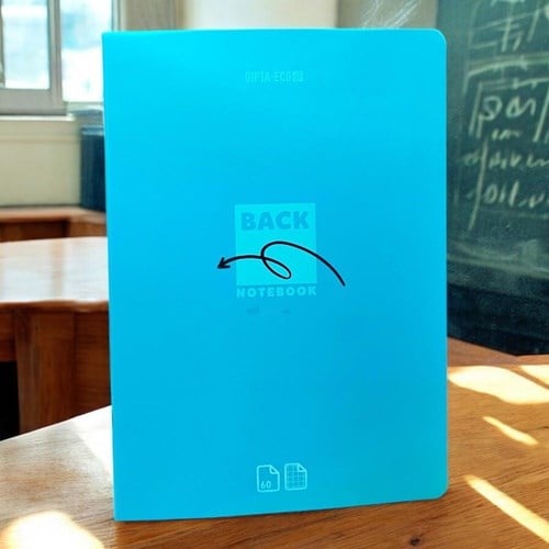 Gıpta Eco Back Plastik Kapak Kareli Defter A4 60 Yaprak
