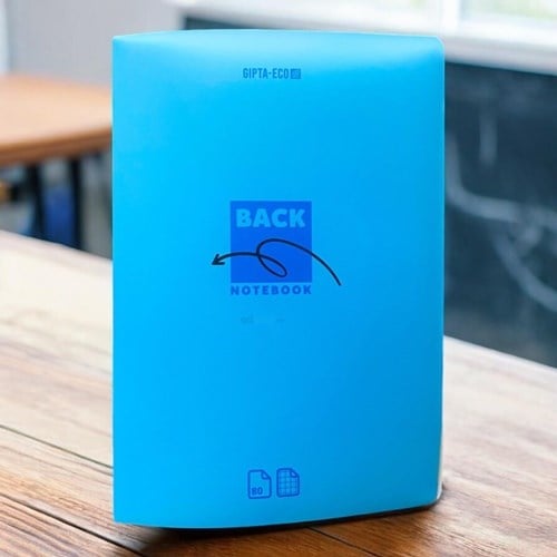 Gıpta Eco Back Tel Dikiş Defter A5 80 Yaprak Kareli