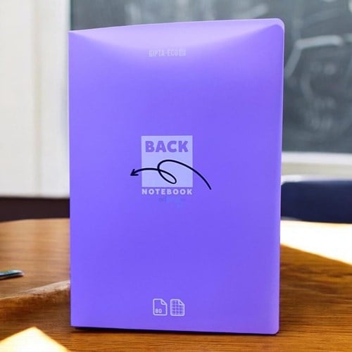 Gıpta Eco Back Tel Dikiş Defter A5 80 Yaprak Kareli