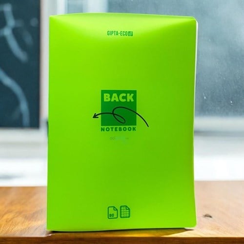 Gıpta Eco Back Tel Dikiş Defter A5 80 Yaprak Kareli