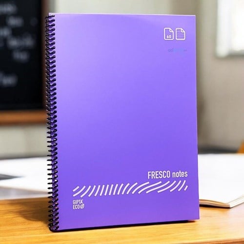 Gıpta Eco Fresco Spiralli Defter A4 60 Yaprak Çizgili