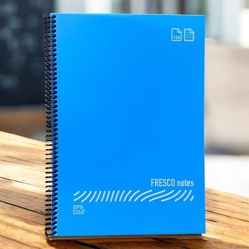 Gıpta Eco Fresco Spralli Defter A4 120 Yaprak Kareli