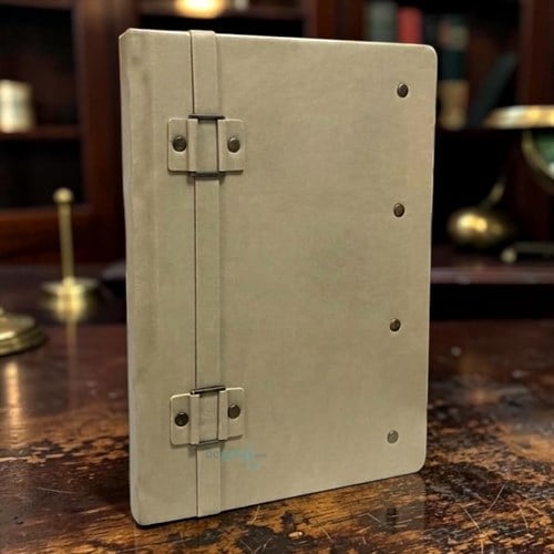 Gıpta Firenze Sert Deri Kapak Defter 17x24 Çizgisiz 160 Yaprak