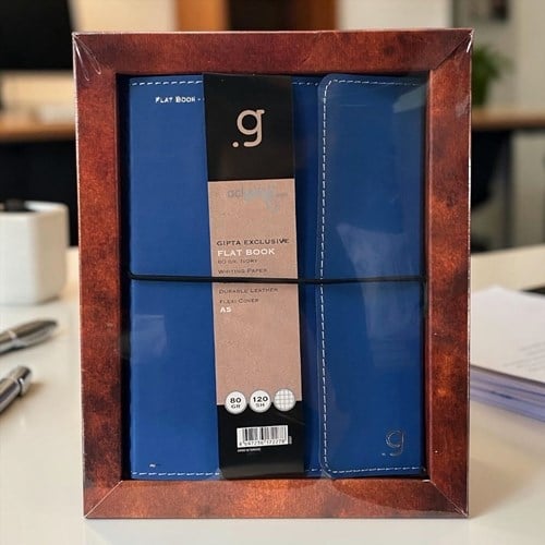 Gıpta Flat Book Spiralli Sert Kapak A5 120 Yp Kareli