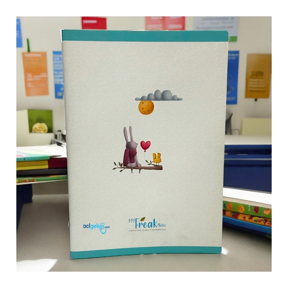 Gıpta Freak Notes Defter A4 80 Yaprak Çizgili