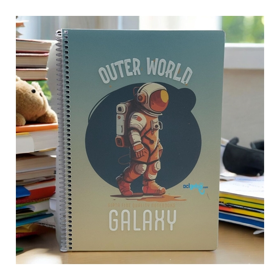 Gıpta Galaxy Spralli Defter A4 80 Yaprak Kareli