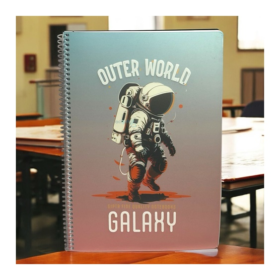Gıpta Galaxy Spralli Defter A4 80 Yaprak Çizgili