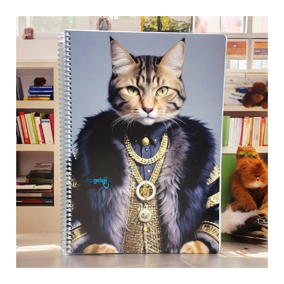 Gıpta Gateway Spralli Defter A4 100 Yaprak Çizgili