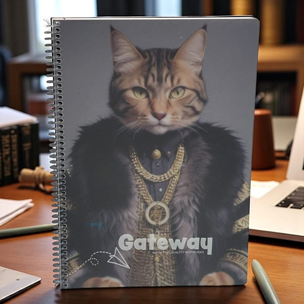 Gıpta Gateway Spralli Pp Kapak 80 Yaprak Defter A4 Çizgili