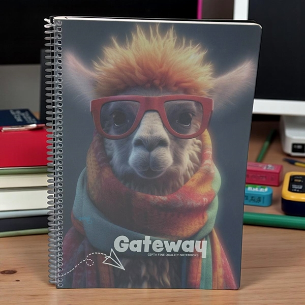 Gıpta Gateway Spralli Pp Kapak 80 Yaprak Defter A4 Çizgili
