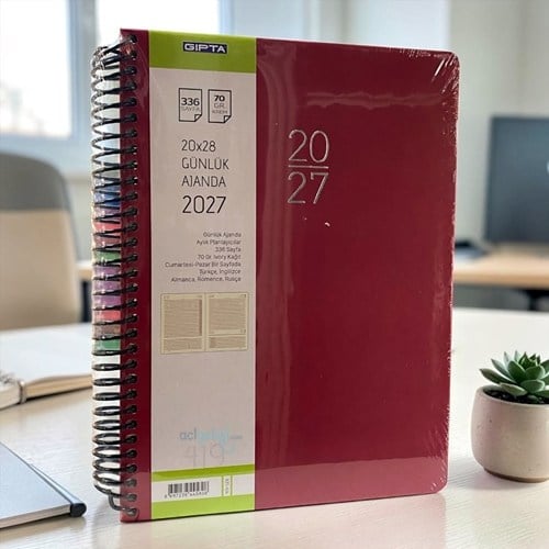 Gıpta Günlük Ajanda Eko 20x28 2027