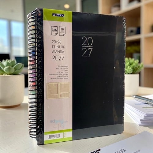 Gıpta Günlük Ajanda Eko 20x28 2027