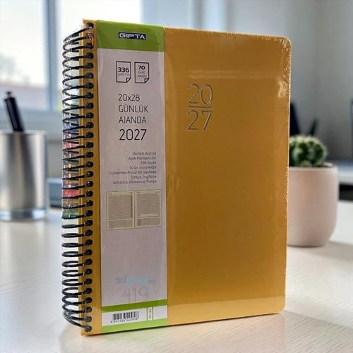 Gıpta Günlük Ajanda Eko 20x28 2027