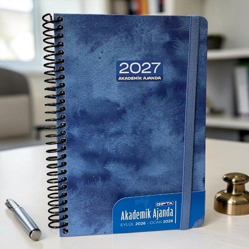 Gıpta Haftalık Spiralli Akademik Ajanda 2026-2027