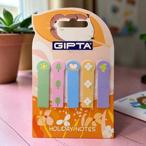 Gıpta Holiday Yapışkanlı Not Kağıdı 5li