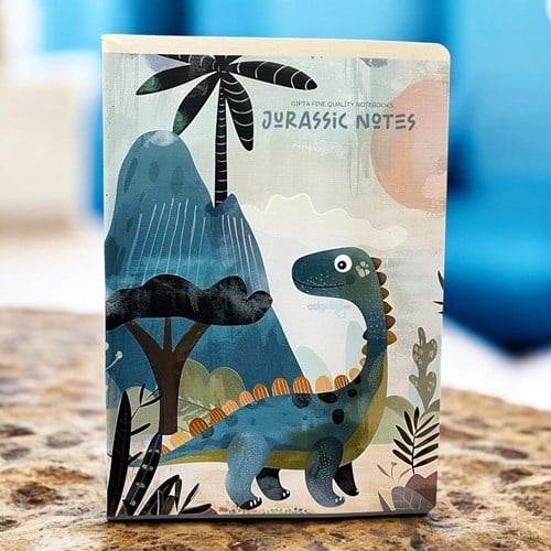 Gıpta Jurassıc Notes Tel Dikiş Karton Kapak Defter A4 60 Çizgili