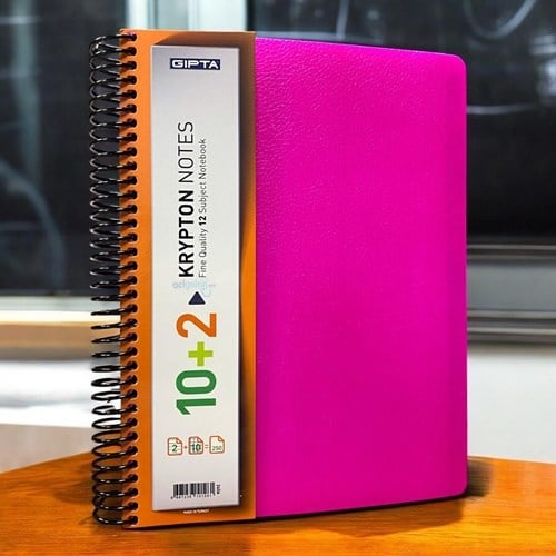 Gıpta Krypton Spiralli Ayraçlı Defter A4 250 Yaprak 10+2 Defter