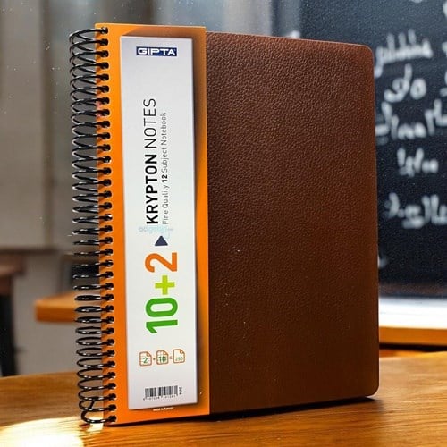 Gıpta Krypton Spiralli Ayraçlı Defter A4 250 Yaprak 10+2 Defter