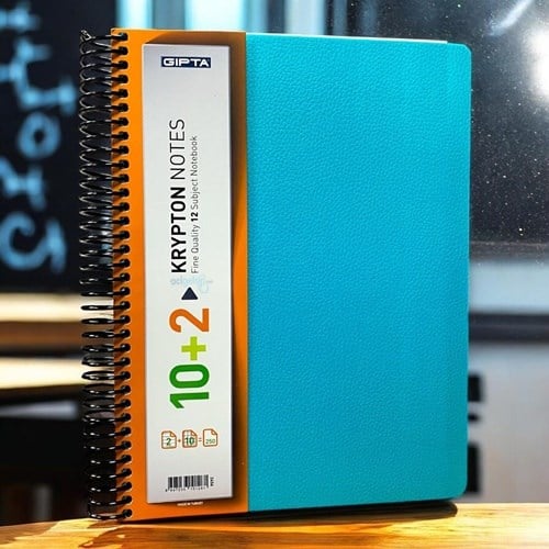 Gıpta Krypton Spiralli Ayraçlı Defter A4 250 Yaprak 10+2 Defter