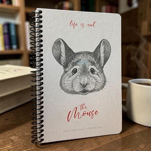 Gıpta Life Is Cool 17x24 120 Yaprak Kareli Sert Kapak Defter
