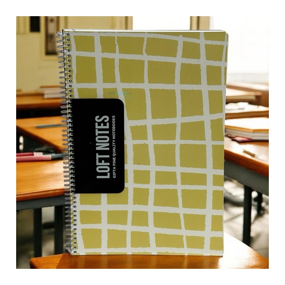 Gıpta Loft Notes Spralli Defter A4 80 Yaprak Çizgili