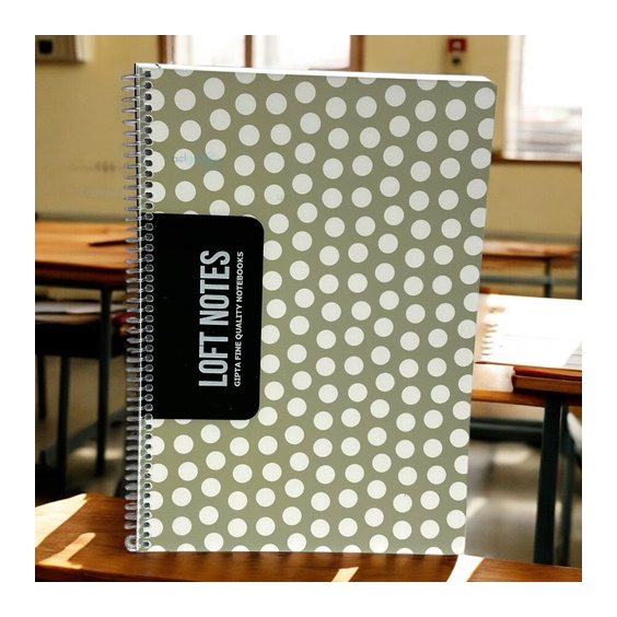 Gıpta Loft Notes Spralli Defter A4 80 Yaprak Kareli