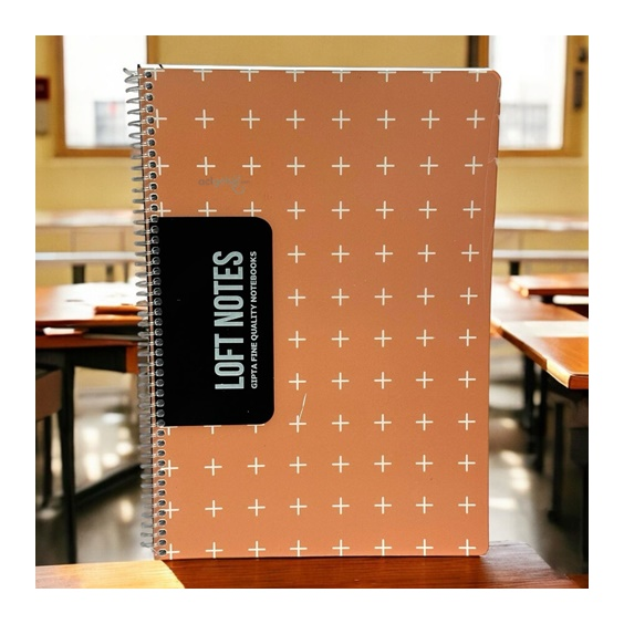 Gıpta Loft Notes Spralli Defter A4 80 Yaprak Kareli