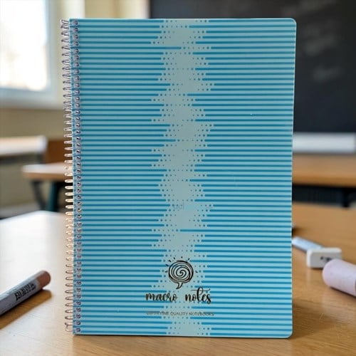 Gıpta Macro Notes Spiralli Defter A4 80 Yaprak Kareli