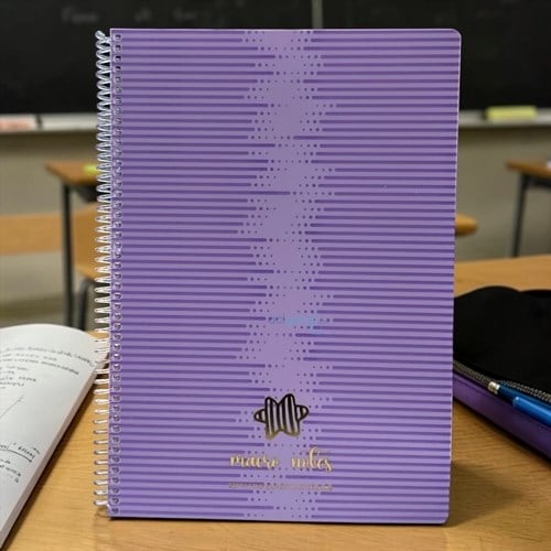 Gıpta Macro Notes Spiralli Defter A4 80 Yaprak Kareli