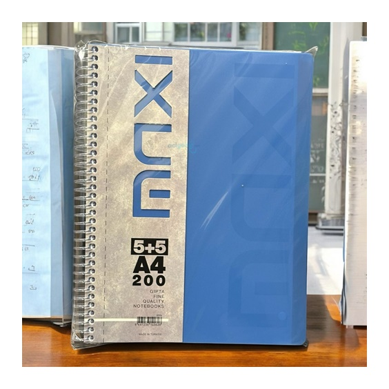 Gıpta Maxi Sipiralli Seperatörlü Defter A4 5+5 200 Yaprak
