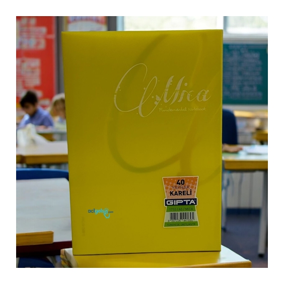 Gıpta Mica Dikişli Defter A5 40 Yaprak Kareli