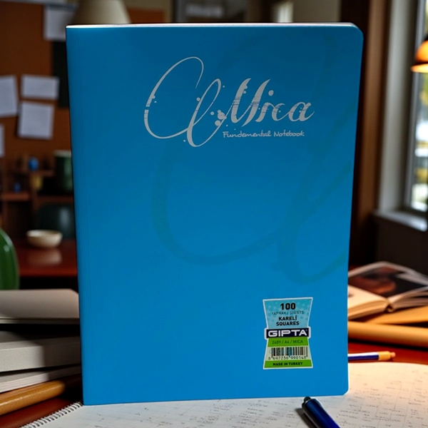 Gıpta Mıca Dikişli Pp Kapak Defter 100 Yaprak A4 Kareli