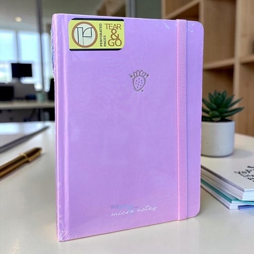 Gıpta Micro Notes Lastikli Sert Kapak Defter A5 120 Yaprak Çizgili