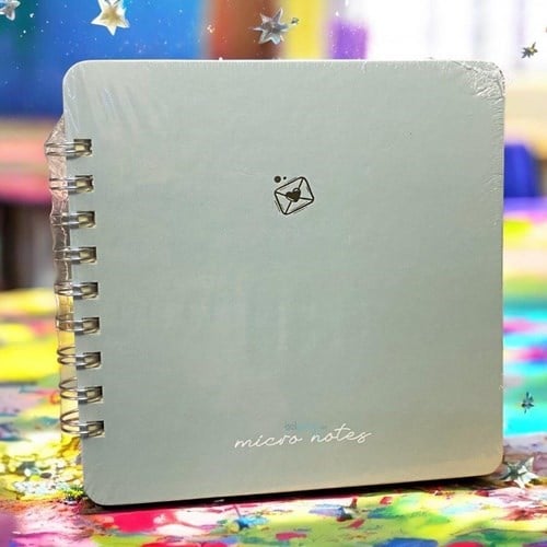 Gıpta Micro Notes Spiralli Sert Kapak Defter 16x16 100 Yaprak Çizgisiz