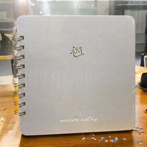 Gıpta Micro Notes Spiralli Sert Kapak Defter 16x16 100 Yaprak Çizgisiz