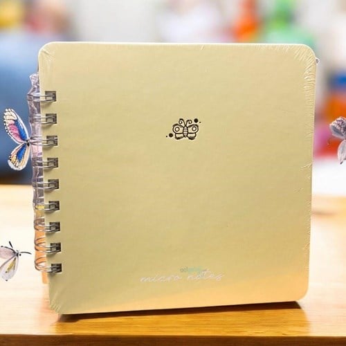 Gıpta Micro Notes Spiralli Sert Kapak Defter 16x16 100 Yaprak Çizgisiz