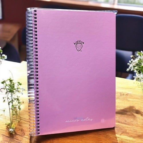 Gıpta Micro Notes Spiralli Sert Kapak Defter 17x24 100 Yaprak Çizgili