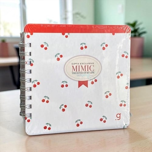 Gıpta Mimic Spiralli Sert Kapak Defter 80 Yaprak Çizgili