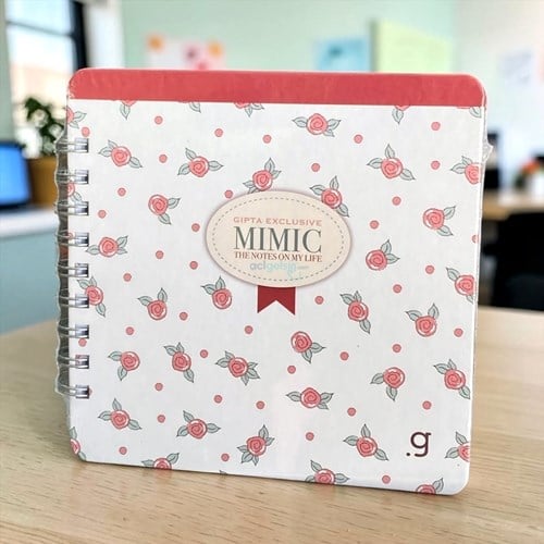 Gıpta Mimic Spiralli Sert Kapak Defter 80 Yaprak Çizgili