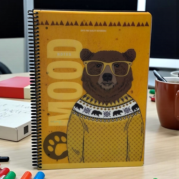 Gıpta Mood Spralli Pp Kapak Defter 100 Yaprak A4 Çizgili