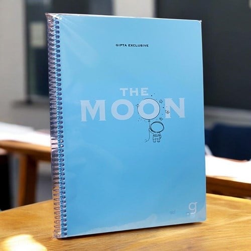 Gıpta Moon Spiralli Defter A4 80 Yaprak Kareli