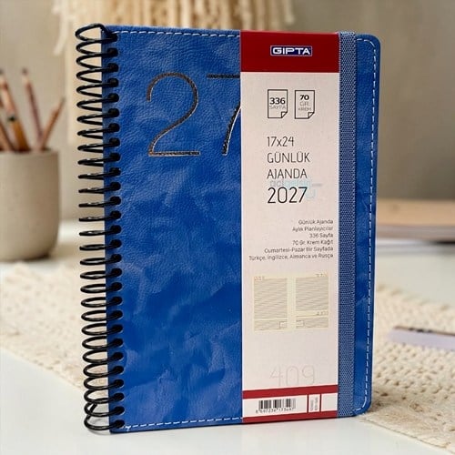 Gıpta Nomad 2027 Günlük Ajanda 17x24 Cm