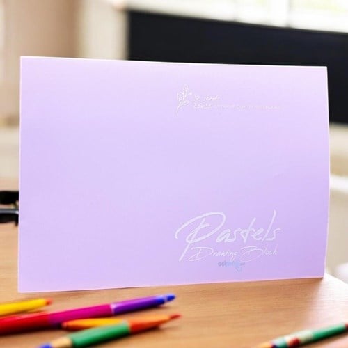 Gıpta Pastels Tel Dikiş Plastik Kapak 25x35 32 Yaprak Resim Defteri