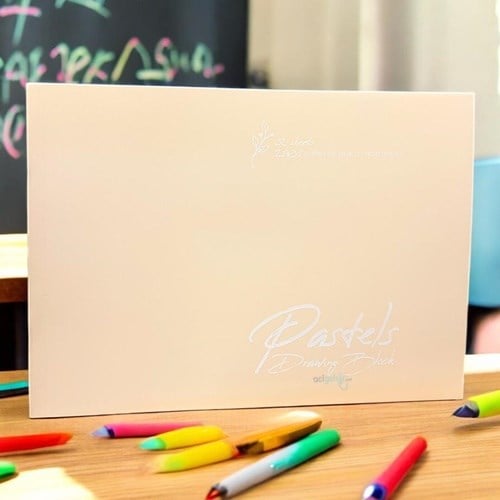 Gıpta Pastels Tel Dikiş Plastik Kapak 25x35 32 Yaprak Resim Defteri